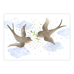 Felicitare Rândunici